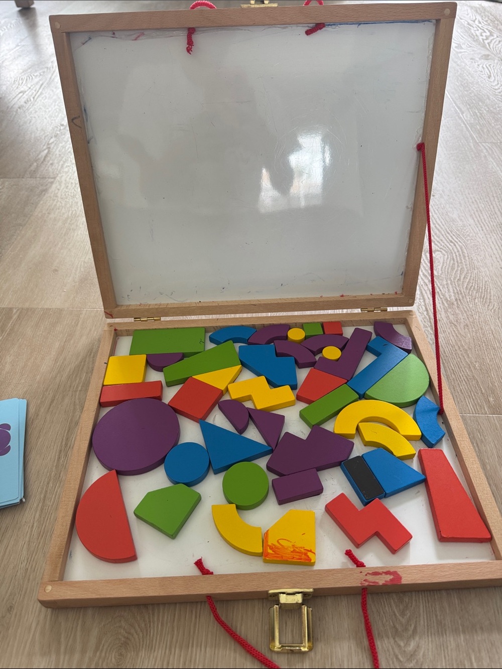 Colorful Wooden Shape Puzzle Set for Kids